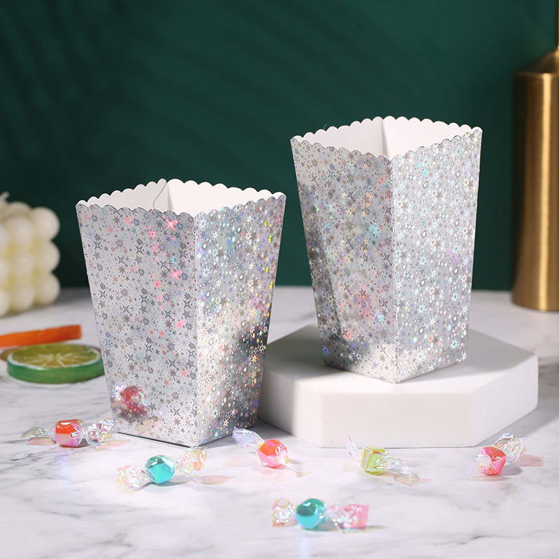 Food Like Snacks - 25/50cs Cartoon Paper Candy Gift Popcorn