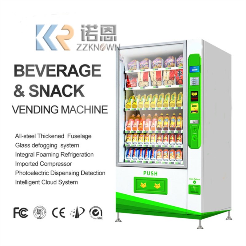 Food Snacks In Usa - Park Drink Vending Machine Large Capacity