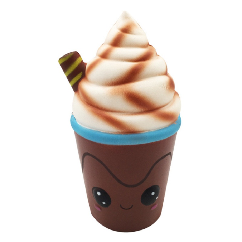 Food Like Snacks - Jumbo Chocolate Ice Cream Squishy Cream