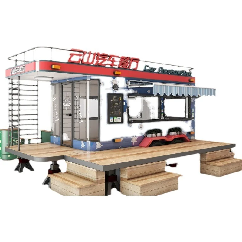 Food Snacks Pictures - Shopping mall food festival booth car
