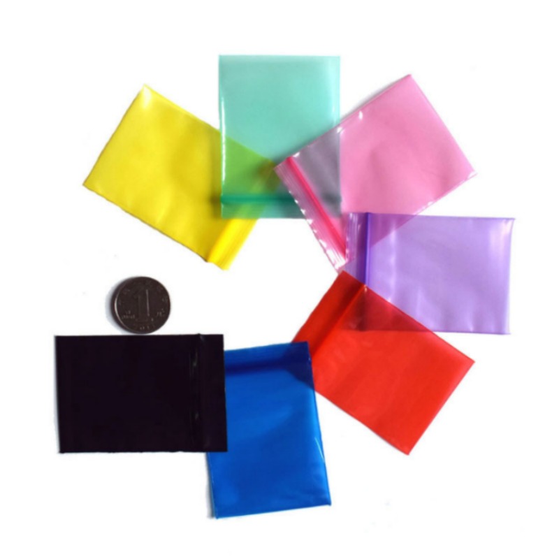 Food Like Snacks - 50/100PCS Thick PE Plastic Ziplock Jewelry