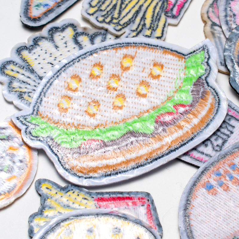 Fast Food Series Embroidered C - đánh giá và giá Food Snacks Pictures