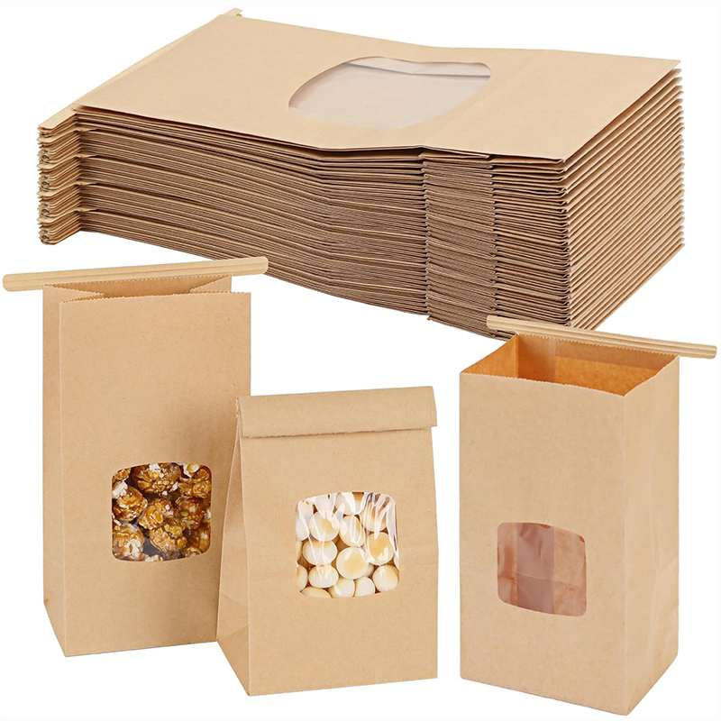 10Pcs Bakery Bags, Window Seal - đánh giá và giá Food Like Snacks