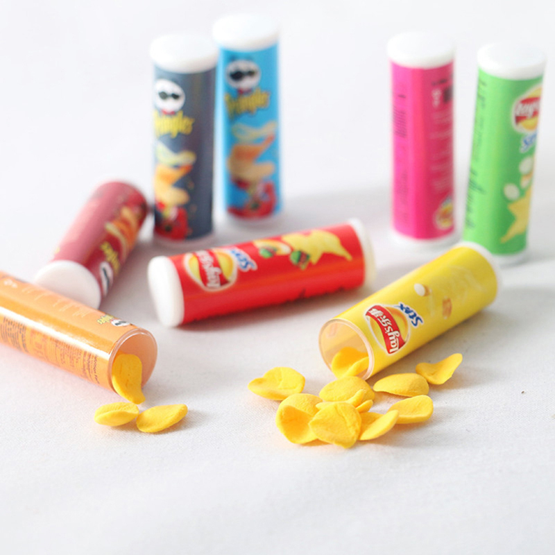 VP 4pcs/set Miniature Items 1: - đánh giá và giá Food Snacks Chips