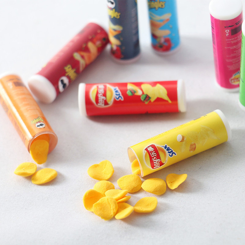 VP 4pcs/set Miniature Items 1: - đánh giá và giá Food Snacks Chips