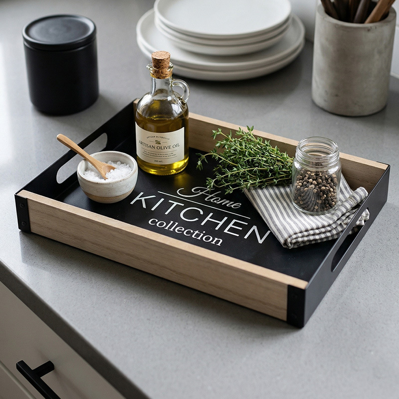 Nordic Breakfast Metal Tray wi - đánh giá và giá Korean Food Snacks