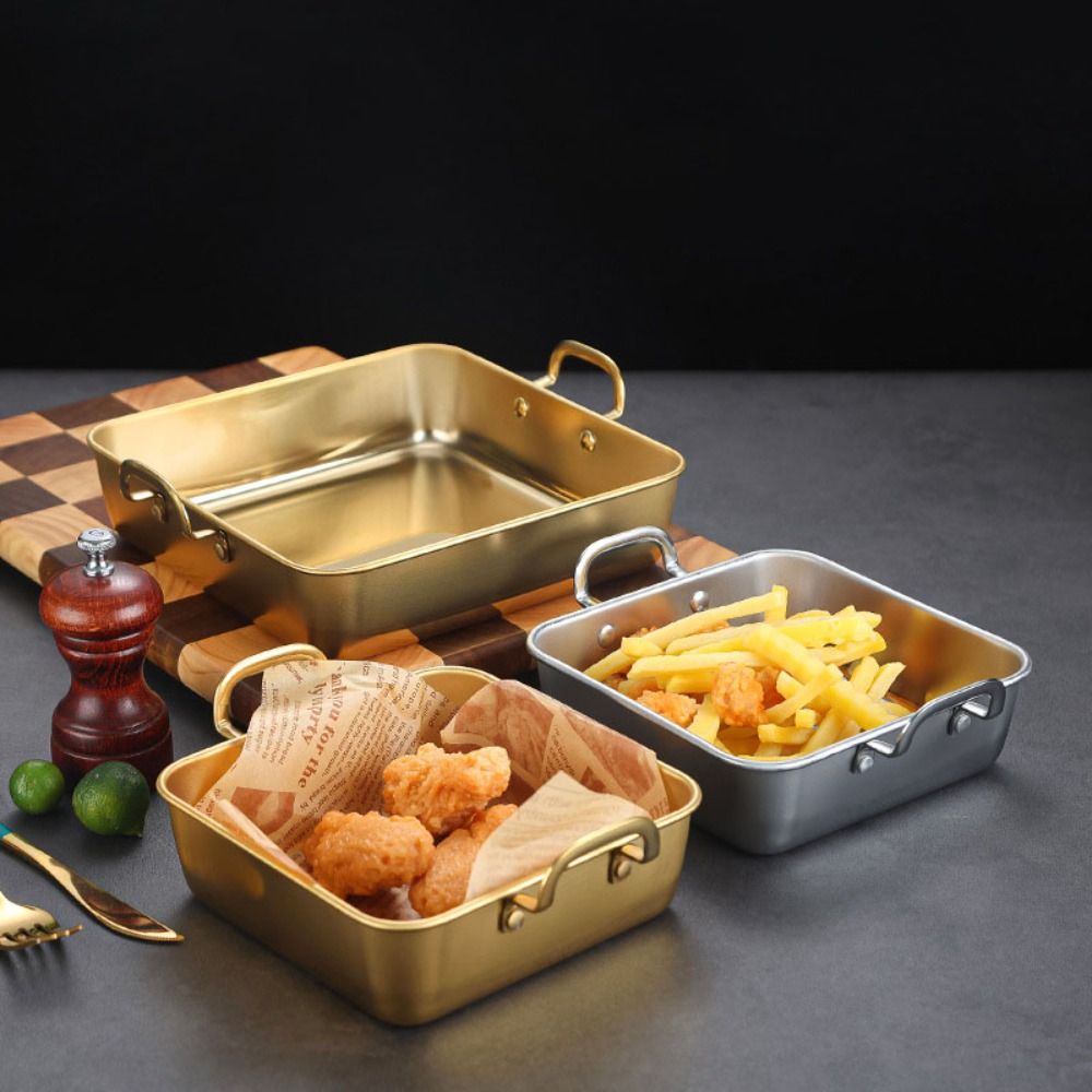 Stainless Steel Square Food Se - đánh giá và giá Korean Food Snacks