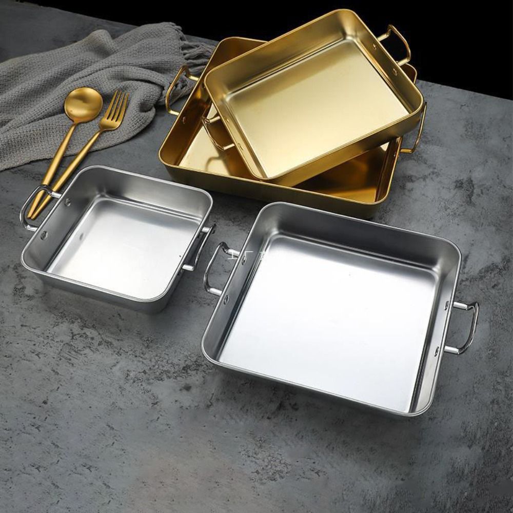 Stainless Steel Square Food Se - đánh giá và giá Korean Food Snacks