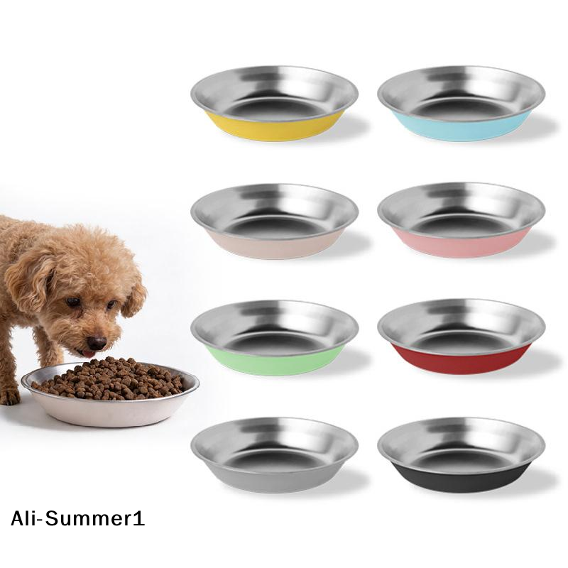 【E】Stainless Steel Cat Plates  - đánh giá và giá Food E Snacks