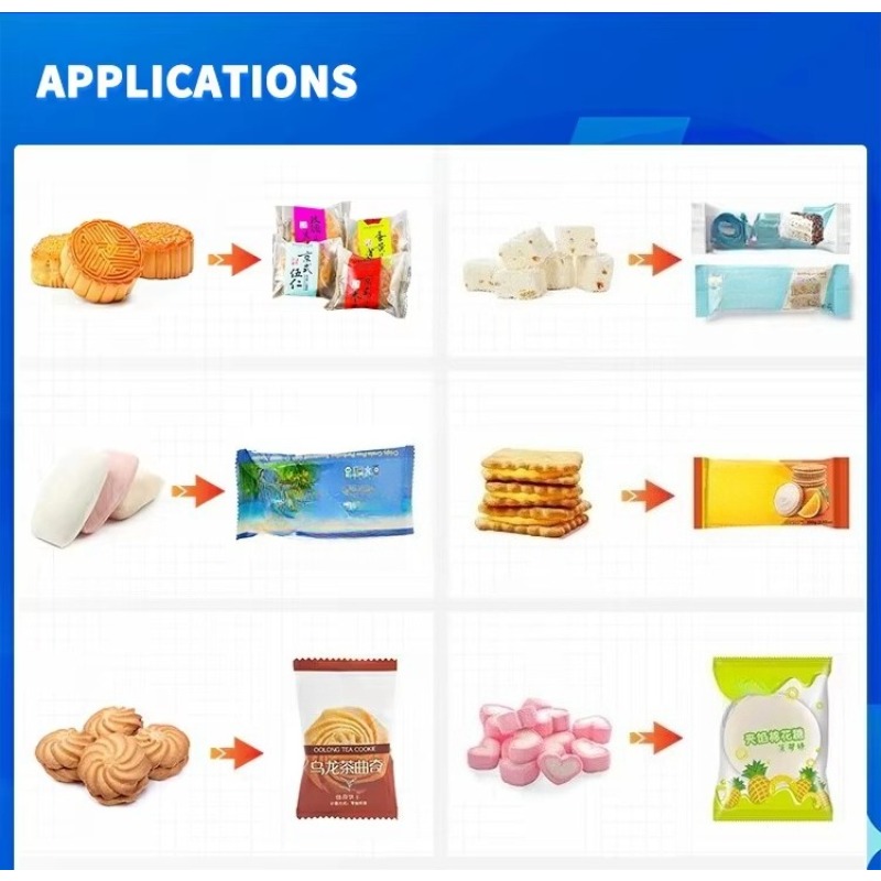 Automatic Pillow Type Packing  - đánh giá và giá Food Snacks In Usa