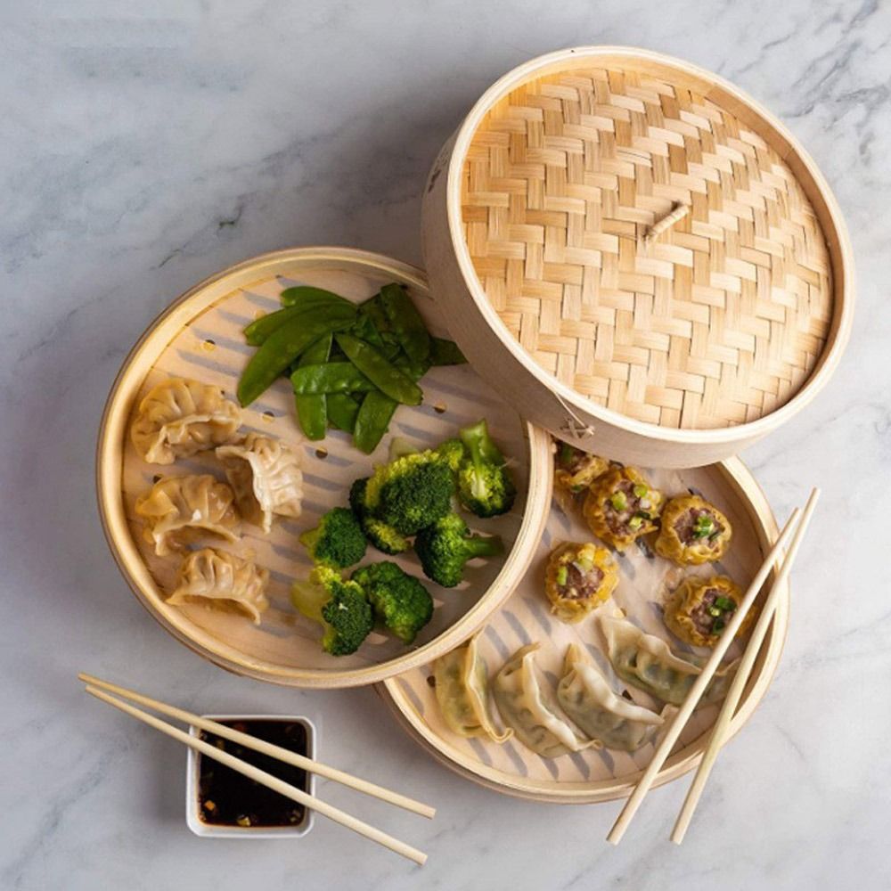 Chinese Steamer Bamboo Steamer - đánh giá và giá Food Like Snacks