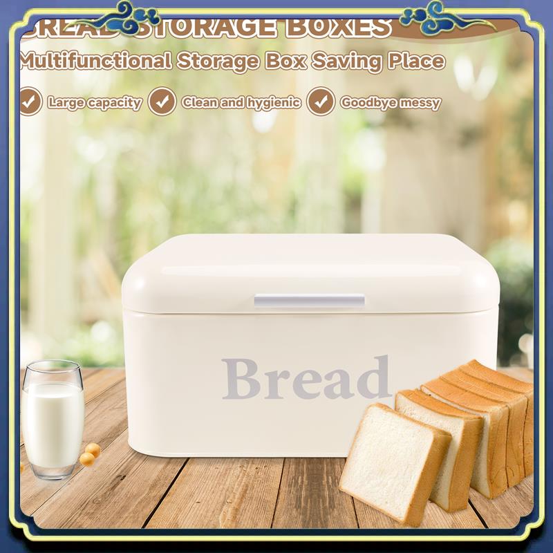 Vintage Bread Box Cupboard Iro - đánh giá và giá Food E Snacks