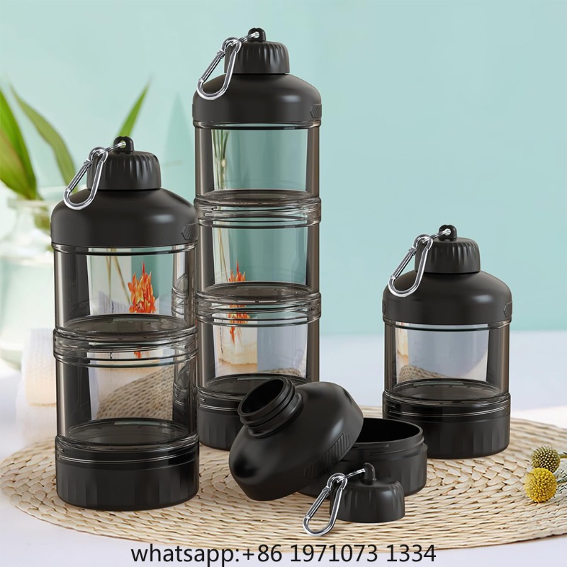 Portable 3-Layer Powder Dispen - đánh giá và giá Food Protein Snacks