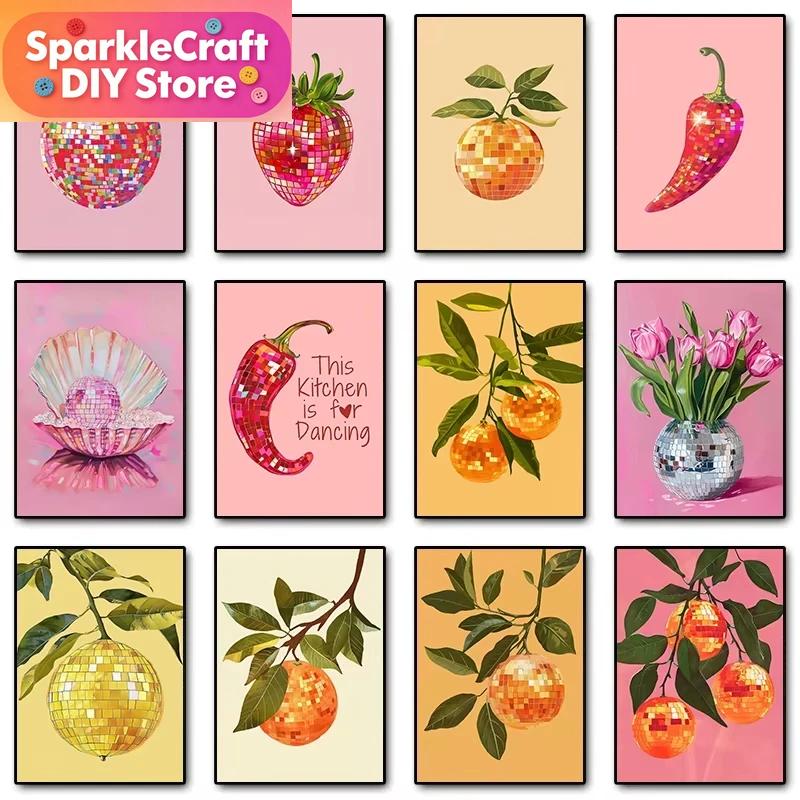 5D Diamond Painting Retro Tren - đánh giá và giá Fruit Roll Up