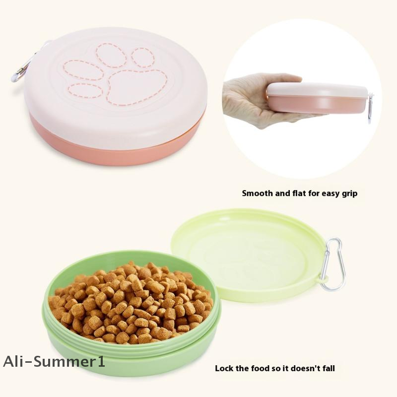 【E】1pc Pet Travel Bowl Pet Out - đánh giá và giá Food E Snacks