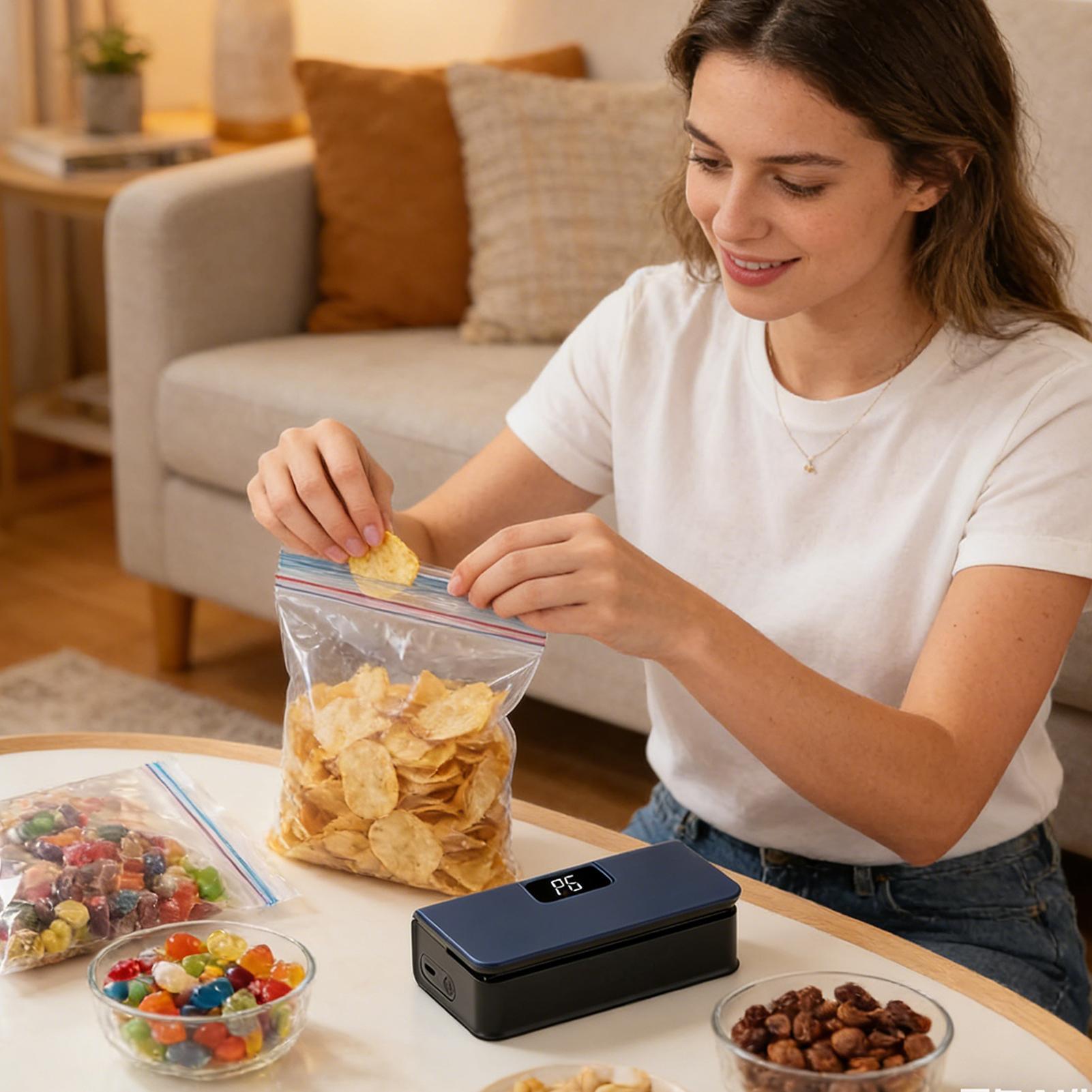 Magnetic Bag Sealing Machine 6 - đánh giá và giá Food Snacks Chips