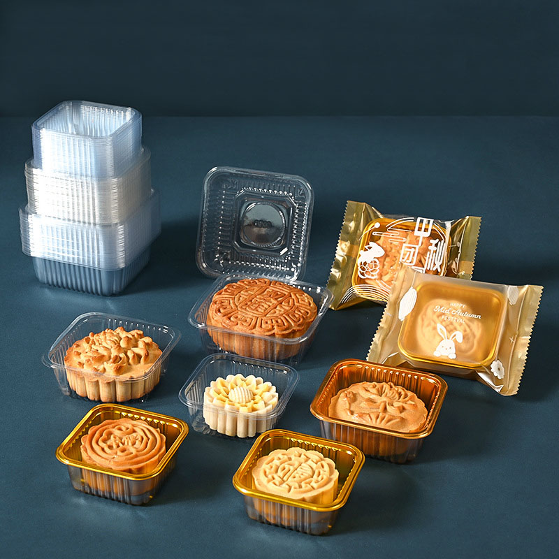 100pcs Mooncake Plastic Tray P - đánh giá và giá Food Like Snacks