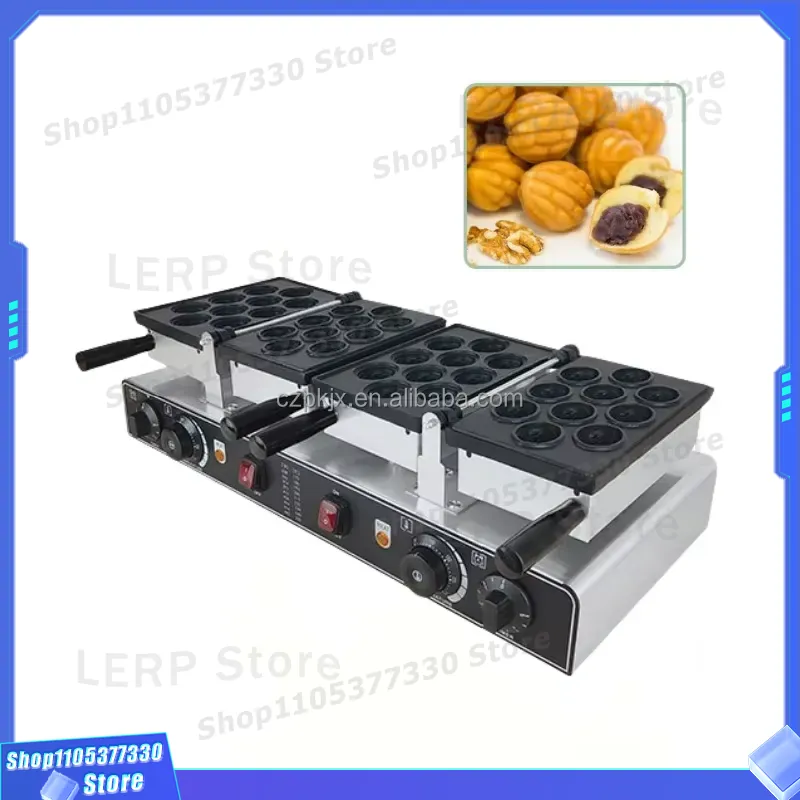 Commercial Walnut Shape Bread  - đánh giá và giá Korean Food Snacks