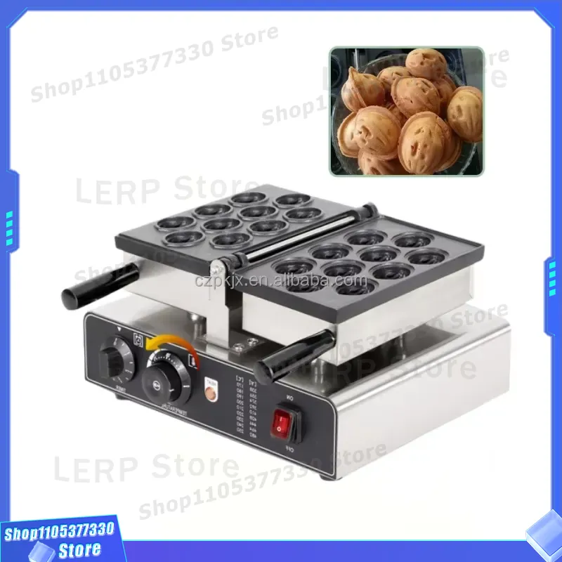 Commercial Walnut Shape Bread  - đánh giá và giá Korean Food Snacks