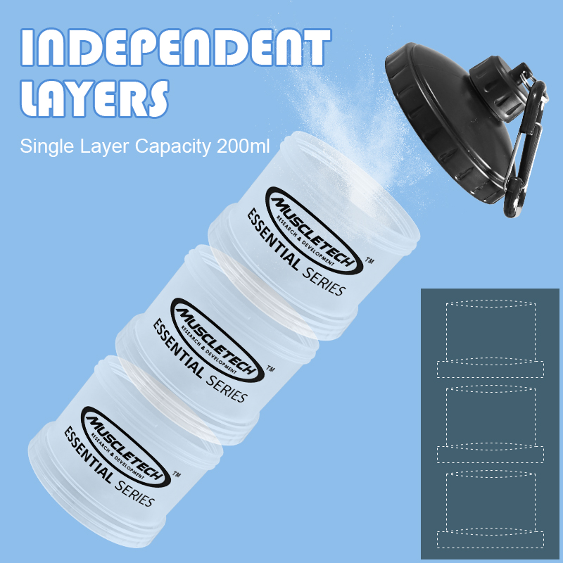 3-layer Portable Protein Powde - đánh giá và giá Food Protein Snacks