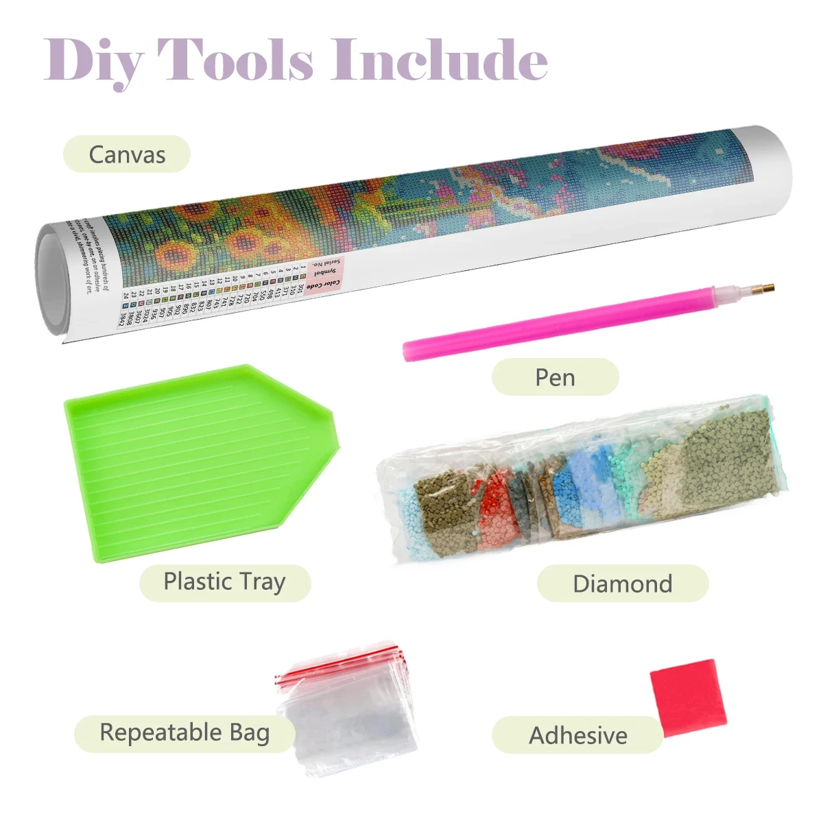 5D DIY Diamond Painting Kit Ex - đánh giá và giá Fruit Roll Up