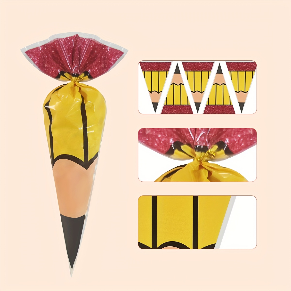 Back to School Pencil Cone Can - đánh giá và giá Food Like Snacks